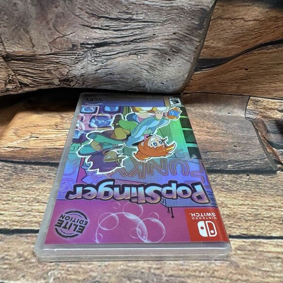PopSlinger Elite Edition Nintendo Switch Video Game Sealed VGNYsoft Exclusive - Picture 4 of 6